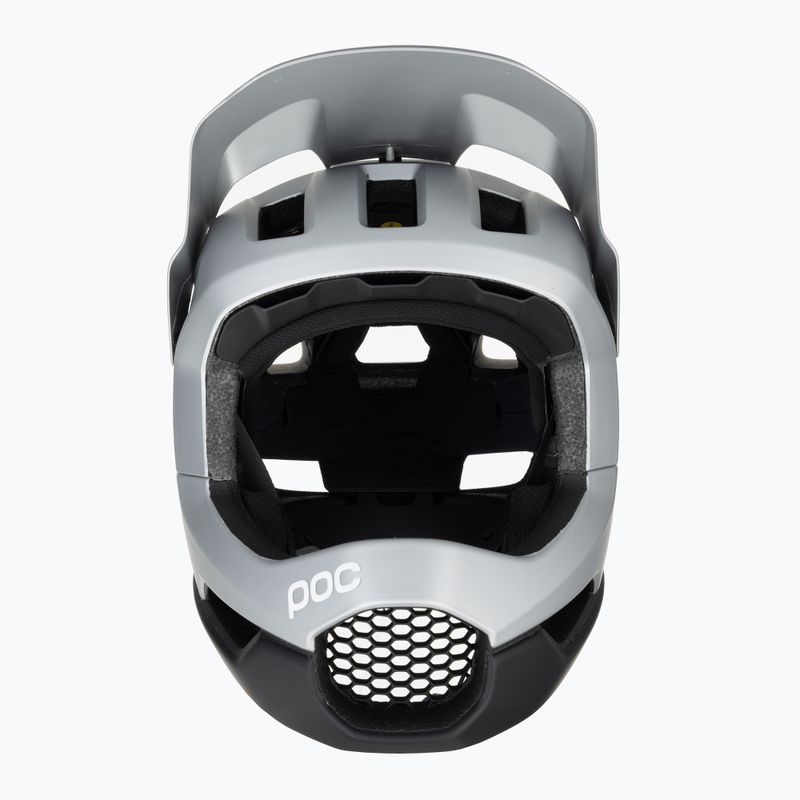 Kask rowerowy POC Otocon Race MIPS argentite silver/uranium black matt 2