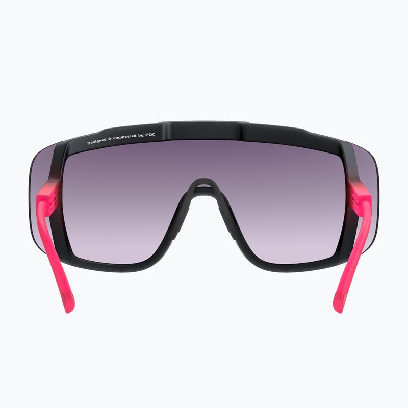 Okulary przeciwsłoneczne POC Devour fluo pink/uranium black translucent/clarity road gold 8