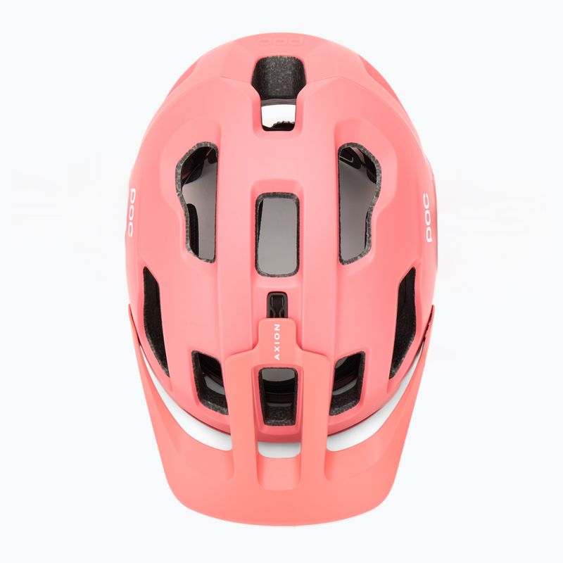 Kask rowerowy POC Axion ammolite coral matt 6