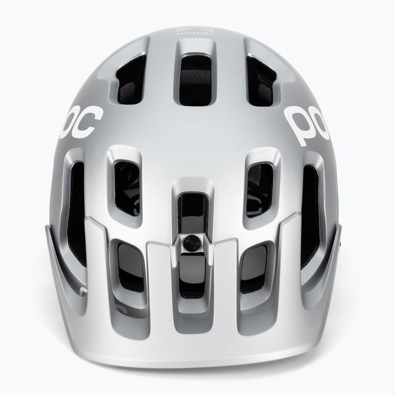 Kask rowerowy POC Tectal argentite silver matt 2