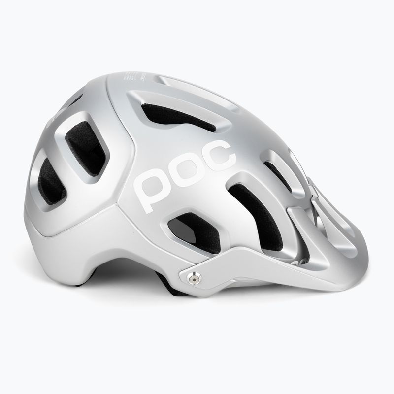 Kask rowerowy POC Tectal argentite silver matt 3