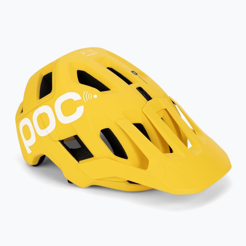 Kask rowerowy POC Kortal Race MIPS aventurine yellow matt