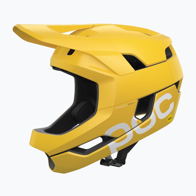 Kask rowerowy POC Otocon Race MIPS aventurine yellow matt 8