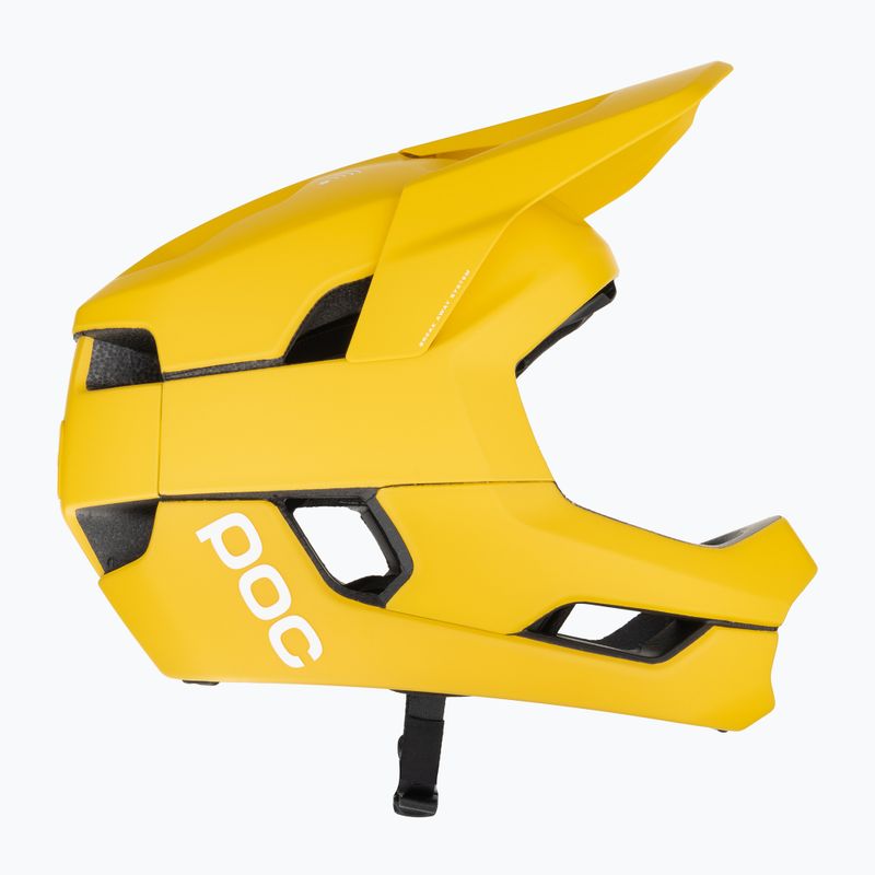 Kask rowerowy POC Otocon Race MIPS aventurine yellow matt 4