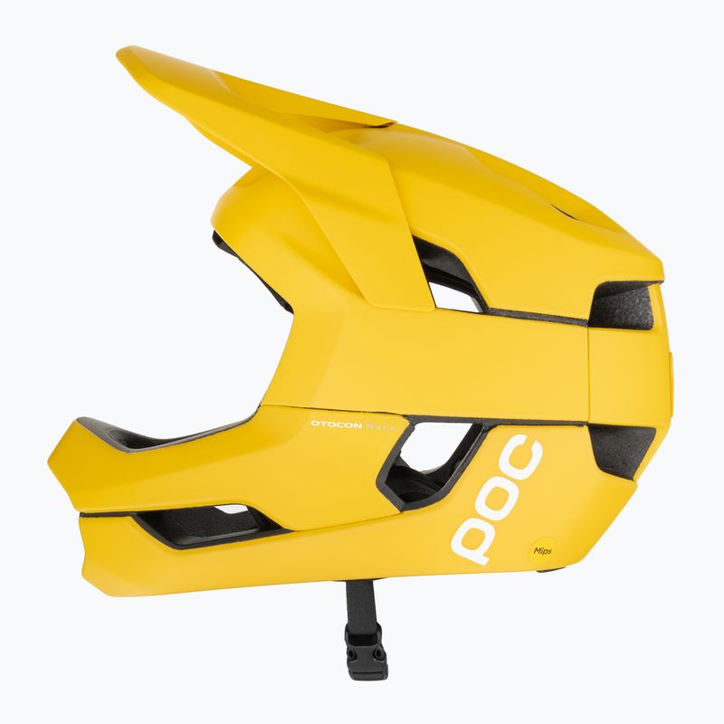 Kask rowerowy POC Otocon Race MIPS aventurine yellow matt 5