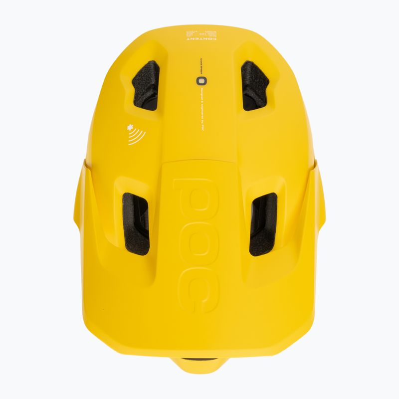 Kask rowerowy POC Otocon Race MIPS aventurine yellow matt 7