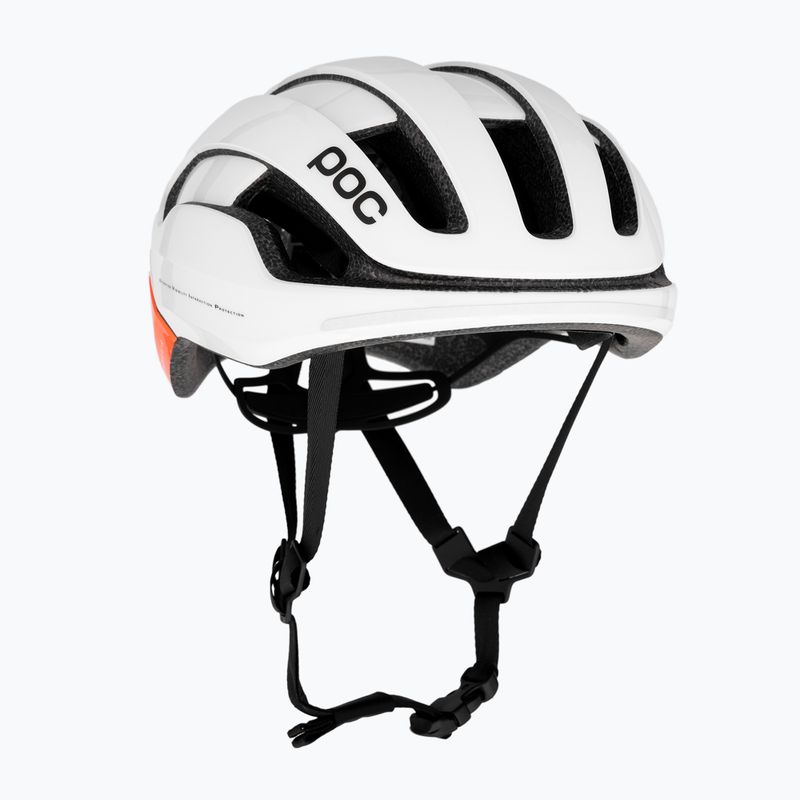 Kask rowerowy POC Omne Beacon MIPS fluorescent orange avip/hydrogen white