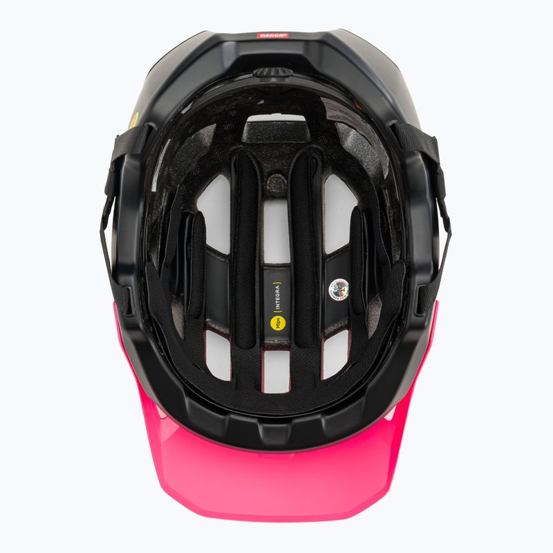 Kask rowerowy POC Kortal Race MIPS fluorescent pink/uranium black matt 7