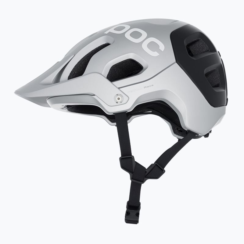 Kask rowerowy MTB POC Tectal Race MIPS argentite silver/uranium black matt 5