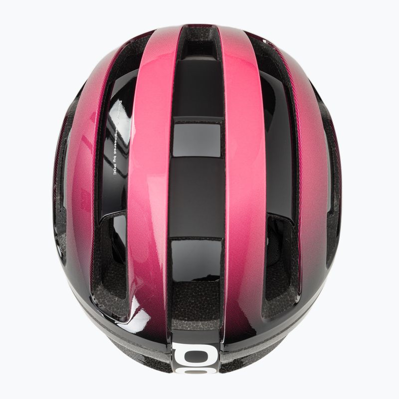 Kask rowerowy POC Omne Lite fluorescent pink/uranium black 6