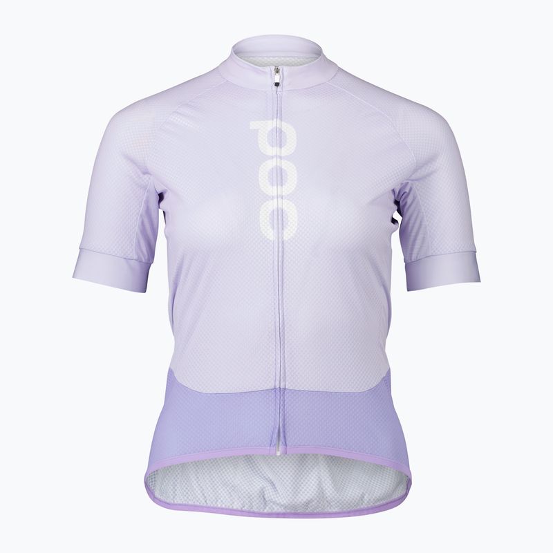 Koszulka rowerowa damska POC Essential Road Logo W purple amethyst/purple quartz