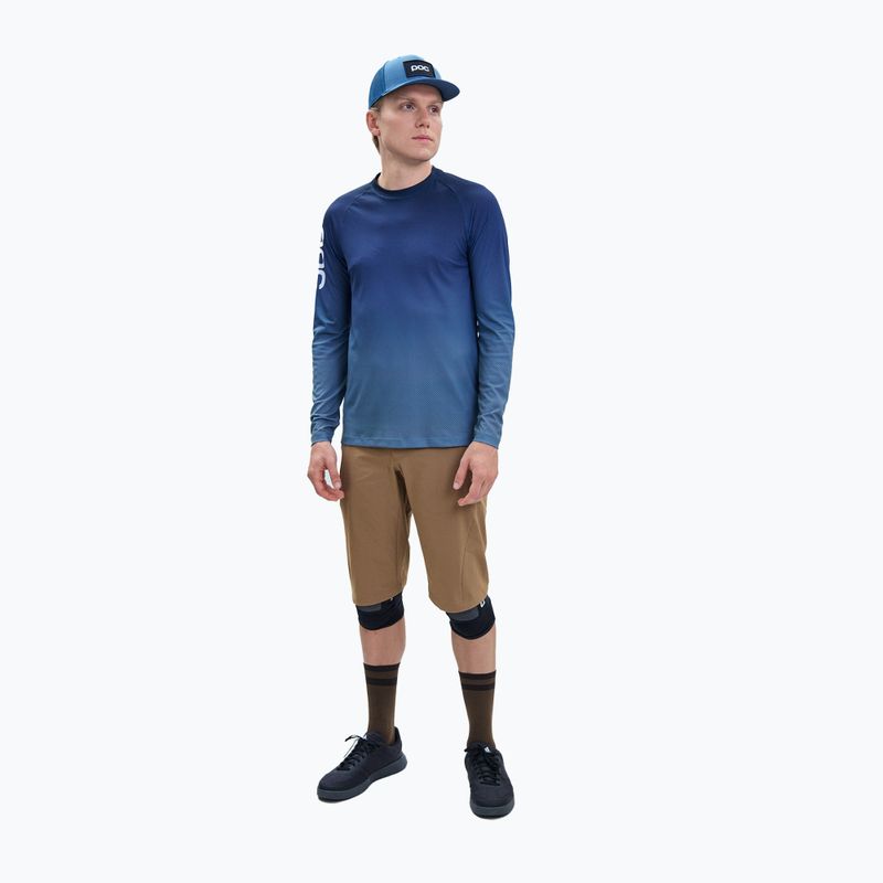 Longsleeve rowerowy męski POC Essential MTB Lite gradient turmaline navy 3