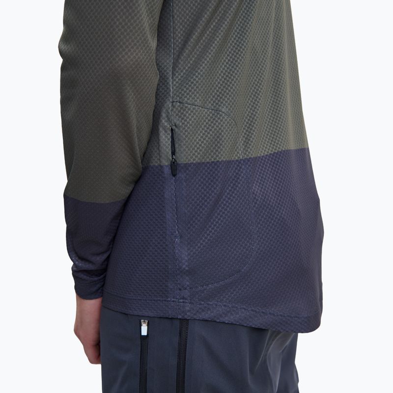 Longsleeve rowerowy męski POC MTB Pure epidote green/sylvanite grey 4