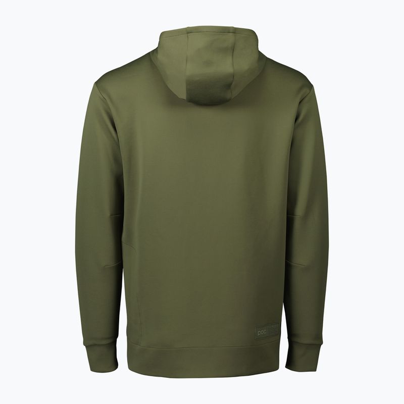 Bluza męska POC Poise Hoodie epidote green 5