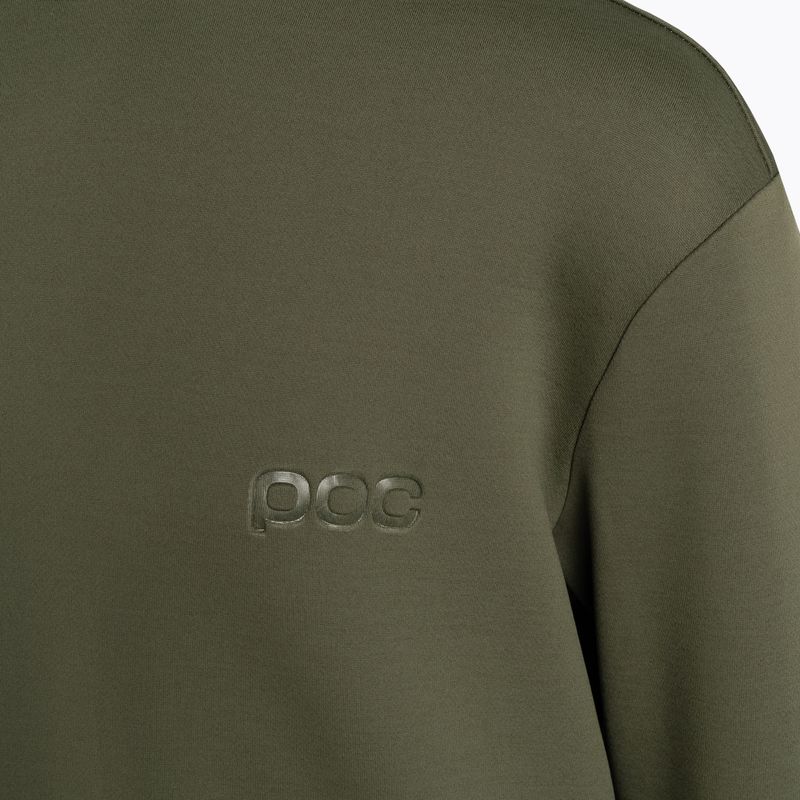 Bluza rowerowa dziecięca POC Essential MTB Hoodie Jr epidote green 3