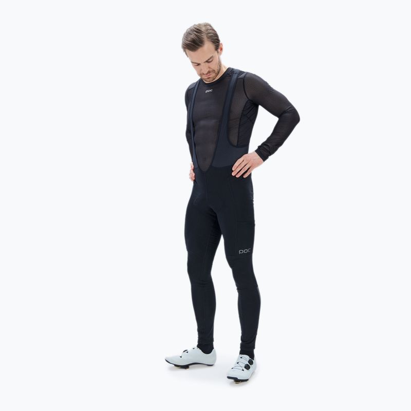 Spodnie rowerowe męskie POC Thermal Cargo Tights uranium black