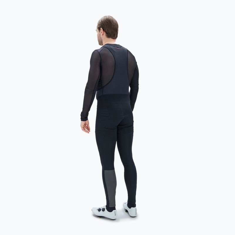 Spodnie rowerowe męskie POC Thermal Cargo Tights uranium black 2