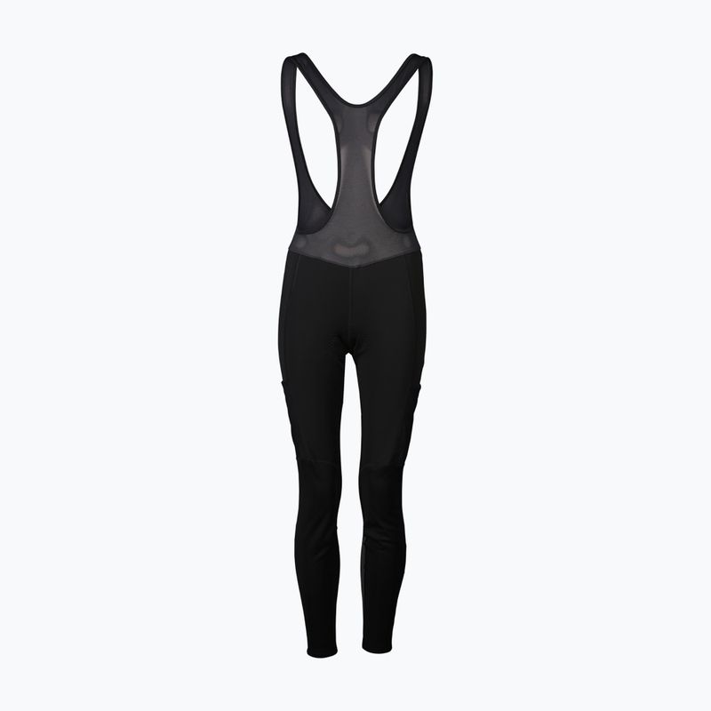Spodnie rowerowe damskie POC Thermal Cargo Tights uranium black 2