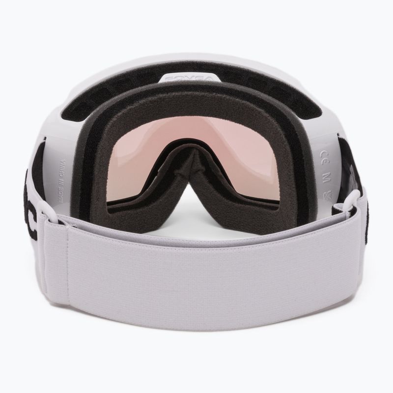 Gogle narciarskie POC Fovea Mid Clarity Photochromic hydrogen white/clarity photo light pink/sky blue 3
