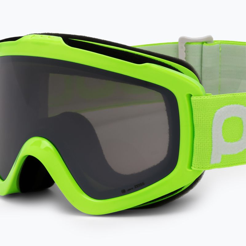 Gogle narciarskie dziecięce POC Pocito Iris Jr fluorescent yellow/green/clarity pocito 5