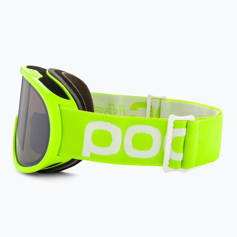 Gogle narciarskie dziecięce POC POCito Retina fluorescent yellow/green/clarity pocito 4