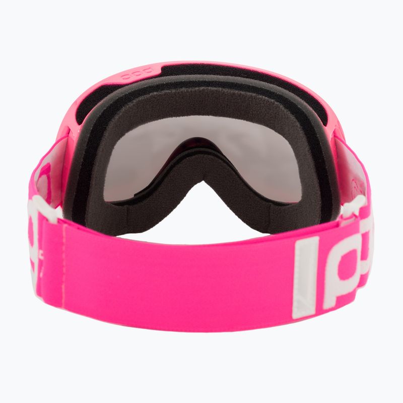 Gogle narciarskie dziecięce POC Pocito Retina Jr fluorescent pink/clarity pocito 3