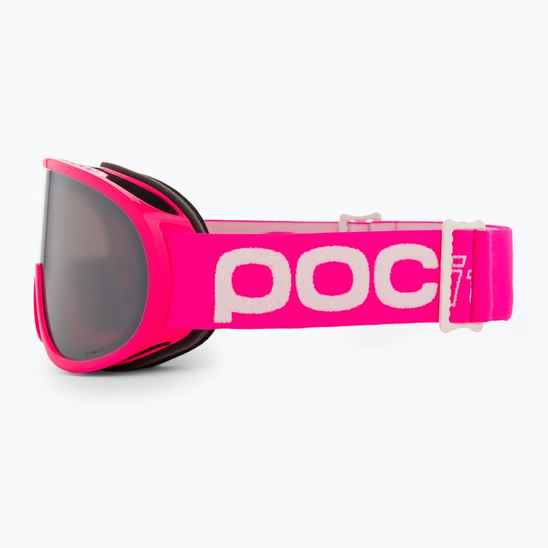 Gogle narciarskie dziecięce POC Pocito Retina Jr fluorescent pink/clarity pocito 4