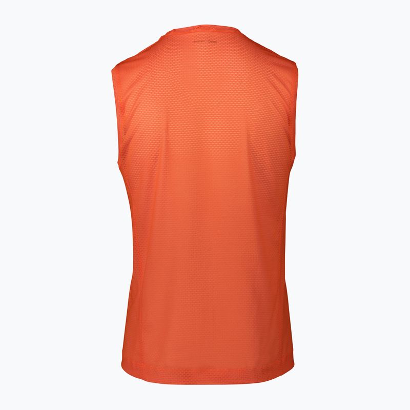 Potówka kolarska męska POC Air Indoor Vest zink orange 2