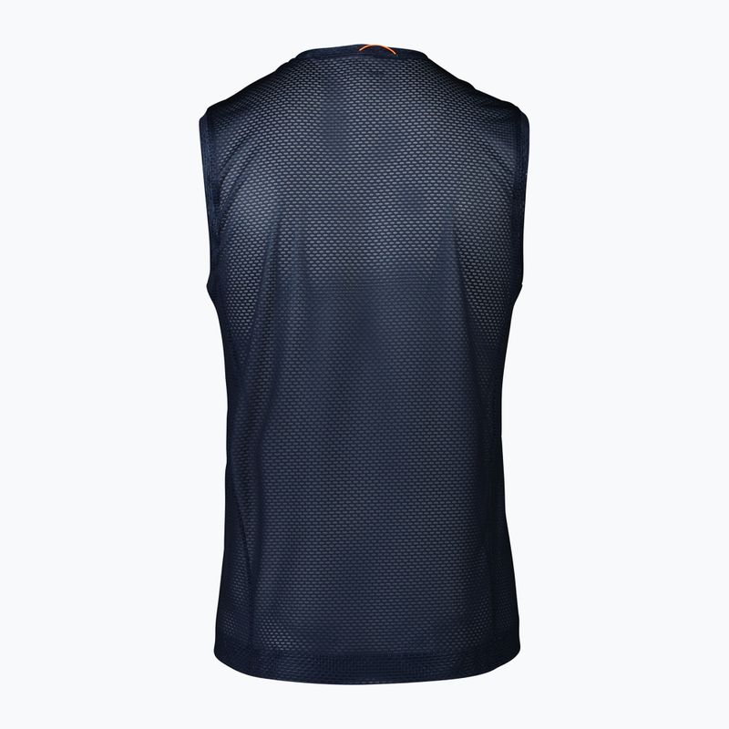 Tank top rowerowy męski POC Air Indoor Vest turmaline navy 2