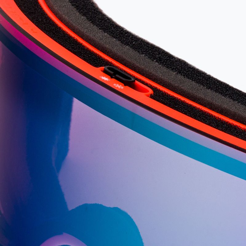 Gogle narciarskie POC Nexal Clarity Comp fluorescent orange/hydrogen white/spektris blue 7