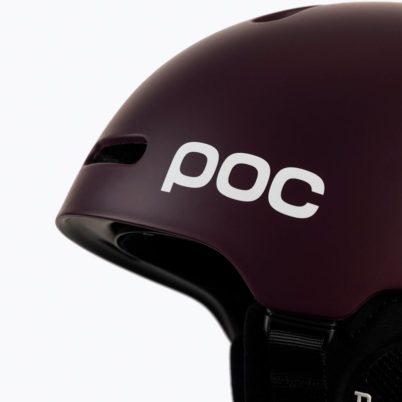 Kask narciarski POC Fornix MIPS garnet red matt 6