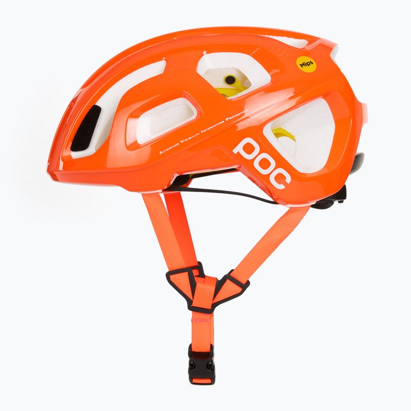 Kask rowerowy POC Octal MIPS fluorescent orange avip 3