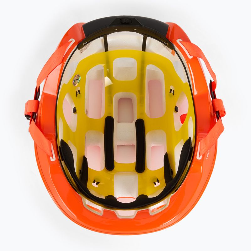 Kask rowerowy POC Octal MIPS fluorescent orange avip 5
