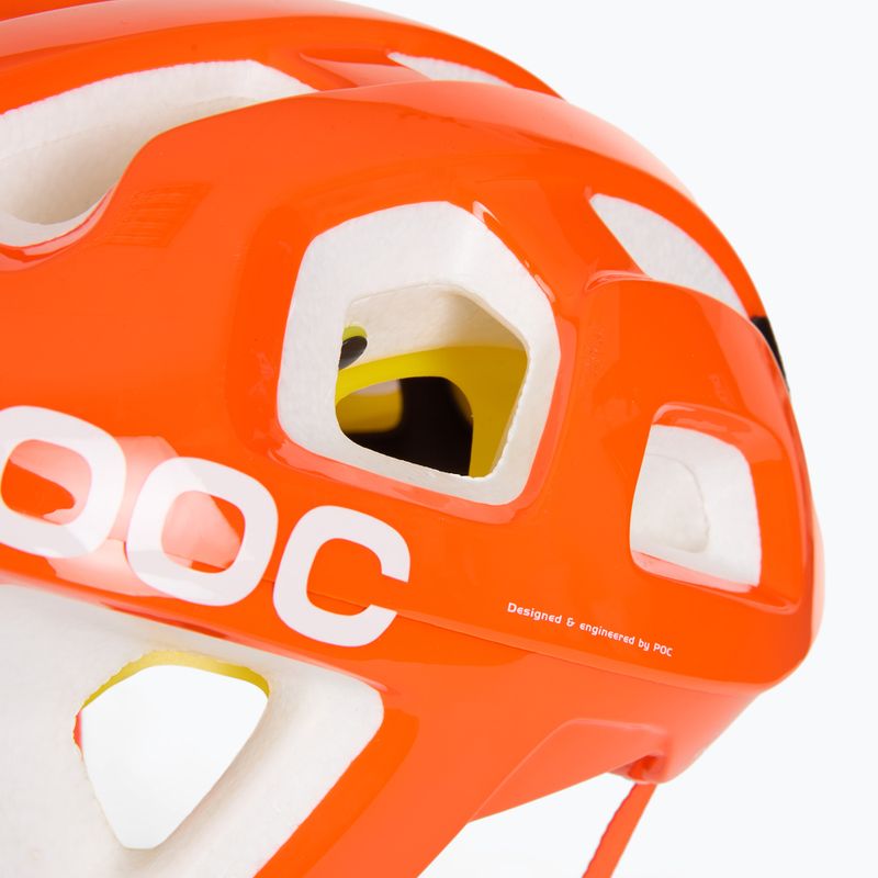 Kask rowerowy POC Octal MIPS fluorescent orange avip 8