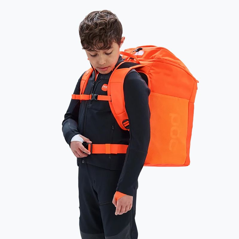 Plecak narciarski POC Race Backpack 50 l fluorescent orange 4