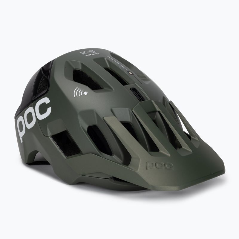 Kask rowerowy POC Kortal Race MIPS epidote green/uranium black metallic/matt
