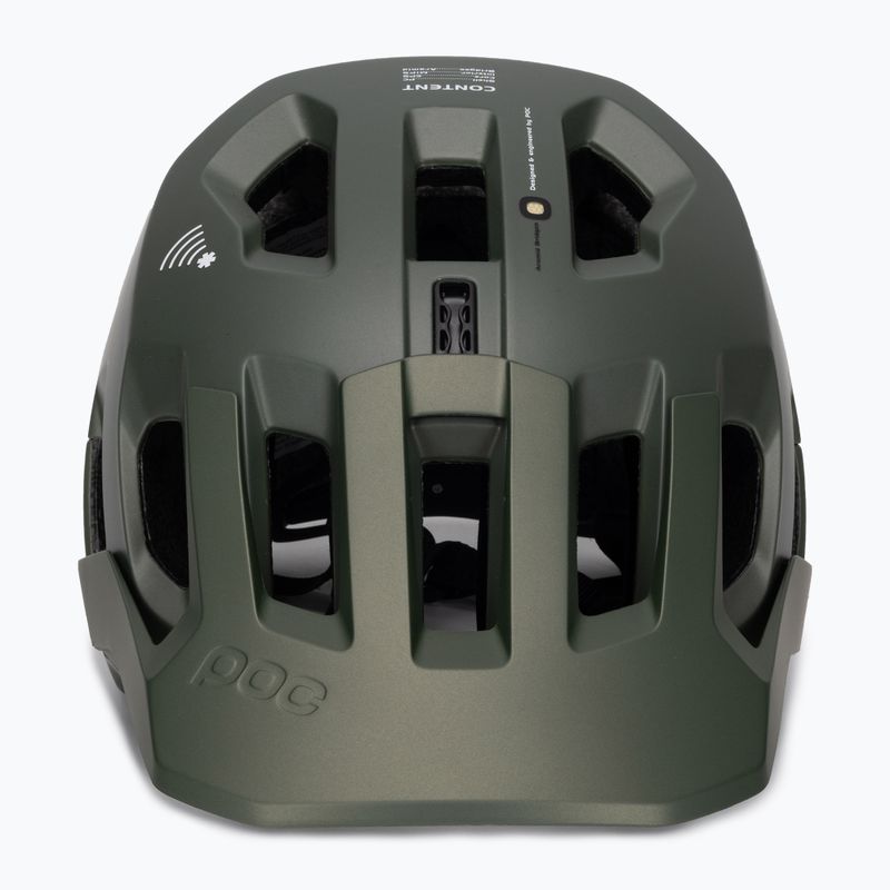 Kask rowerowy POC Kortal Race MIPS epidote green/uranium black metallic/matt 2