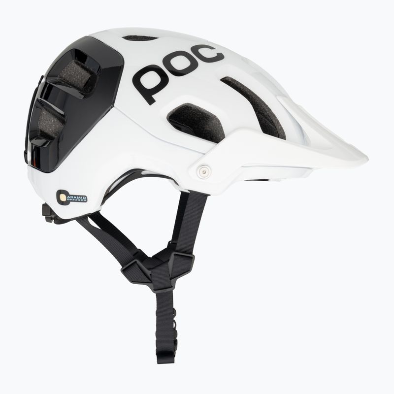 Kask rowerowy MTB POC Tectal Race MIPS hydrogen white/uranium black 4