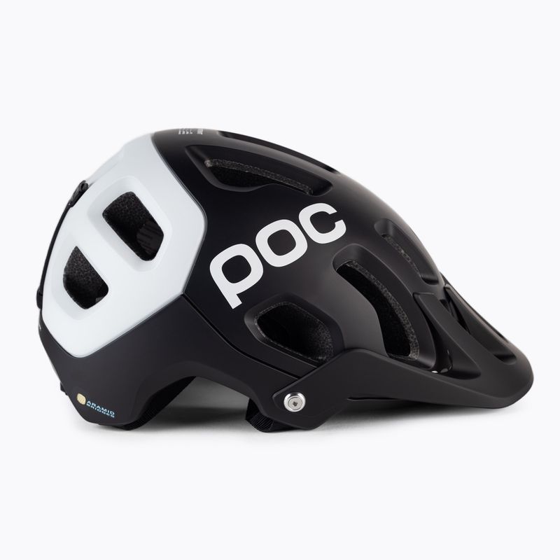 Kask rowerowy POC Tectal Race MIPS uranium black/hydrogen white matt 3