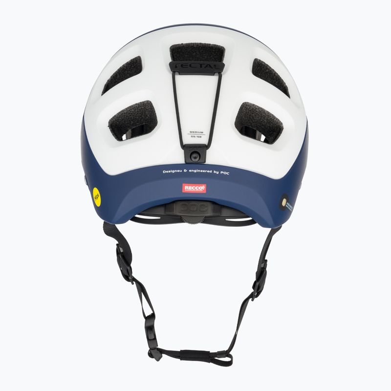 Kask rowerowy MTB POC Tectal Race MIPS lead blue/hydrogen white matt 3