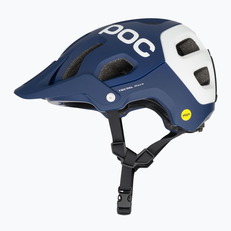 Kask rowerowy MTB POC Tectal Race MIPS lead blue/hydrogen white matt 5