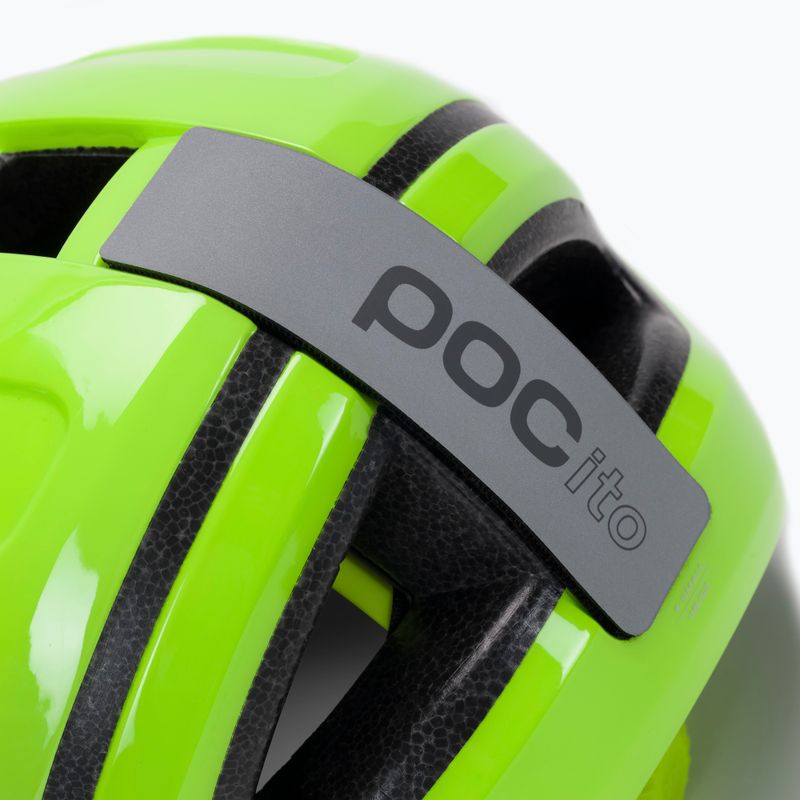 Kask rowerowy dziecięcy POC POCito Omne MIPS fluorescent yellow/green 7