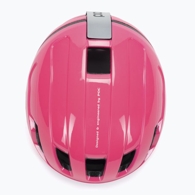 Kask rowerowy dziecięcy POC POCito Omne MIPS fluorescent pink 6