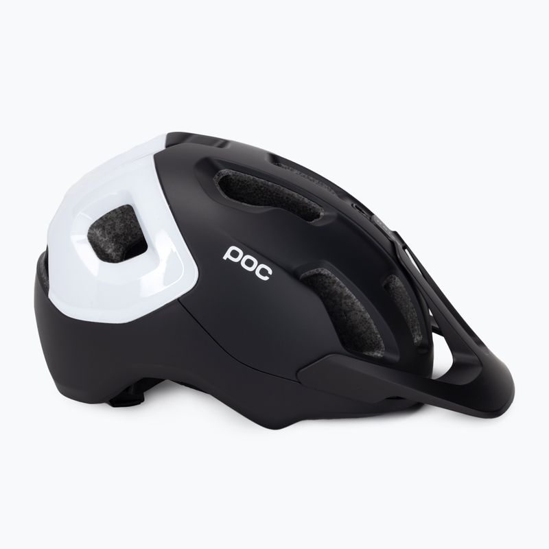 Kask rowerowy POC Axion Race MIPS uranium black matt/hydrogen white 3