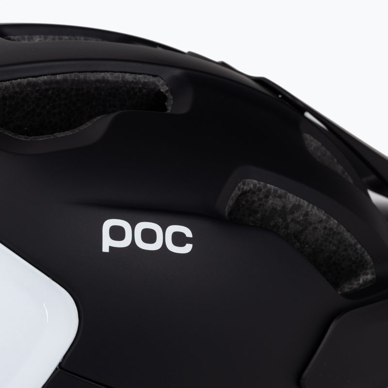 Kask rowerowy POC Axion Race MIPS uranium black matt/hydrogen white 7