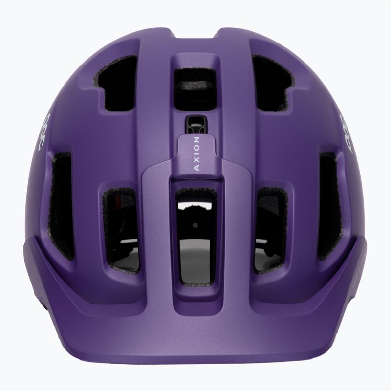 Kask rowerowy POC Axion Race MIPS sapphire purple/uranium black metallic/matt 2