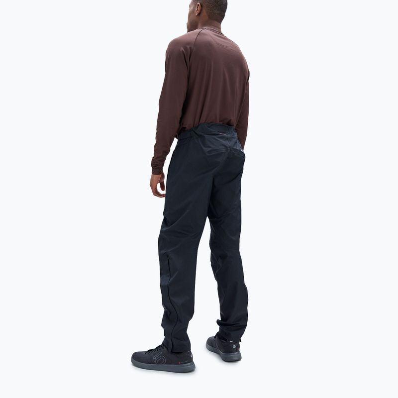 Spodnie rowerowe męskie POC Motion Rain uranium black 2