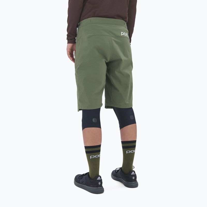 Spodenki rowerowe damskie POC Essential Enduro W epidote green 2