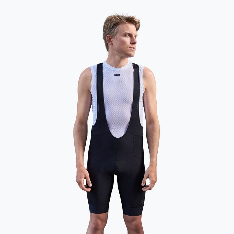 Spodenki rowerowe męskie POC Rove Cargo VPDs Bib Shorts uranium black