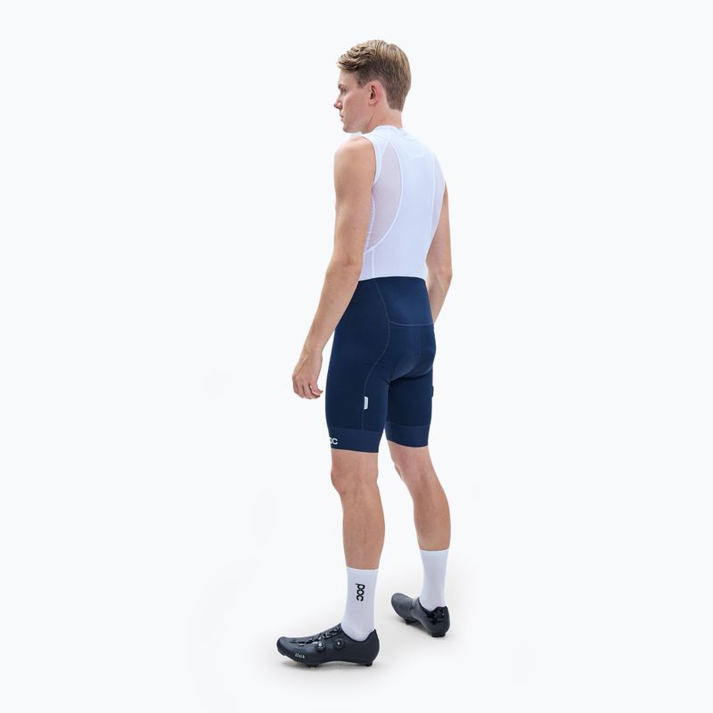 Spodenki rowerowe męskie POC Pure VPDs Bib Shorts turmaline navy 2